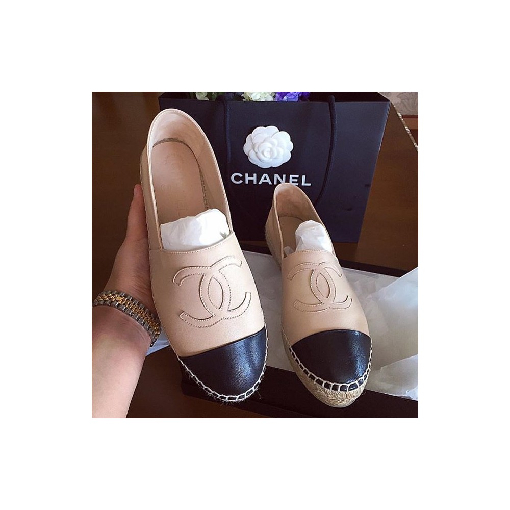 espadrilles chanel beige